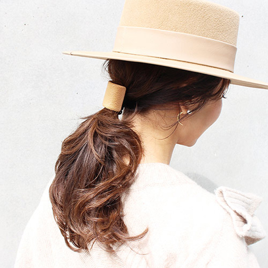 送料無料 いくらから ポニー Luxe]レザー FRANCE | kokode 光文社公式美容サイト ヘアアクセサリー