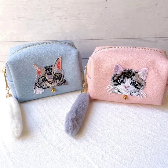 [sugar.C beauty]CAT MAKE UP POUCH